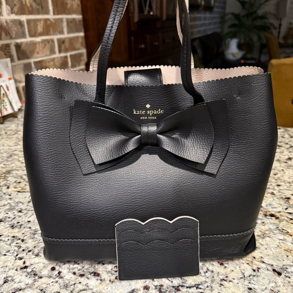 Kate Spade Black Bow Purse